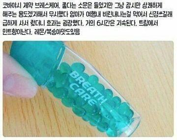 입냄새는 요거 좋다던뎅...북숭아ㅏ향도있대!