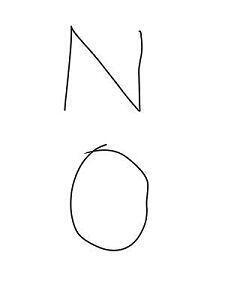 No