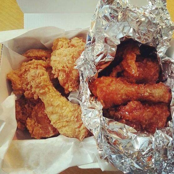 혼란을 틈타 치킨 사진을 올린드아