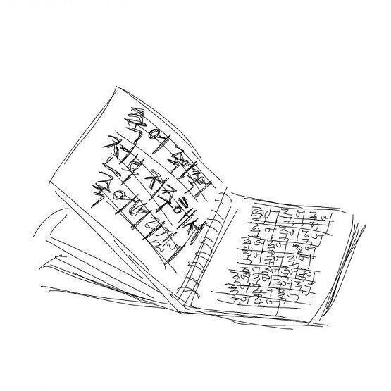 [공책] 딱히 특별할 건 없는 평범한 스프링노트이다 무엇을 할까? >>319 [소지품] 휴지심 비버의 머리 펜