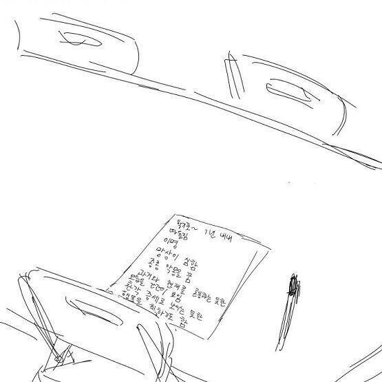 [상담 테이블] 상담한 내용을 기록한 듯한 쪽지가 있다 무엇을 할까? >>386 [소지품] 휴지심 비버의 머리 펜