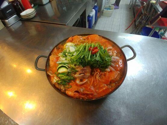 스래주인데 오늘은가게에서 요리했어