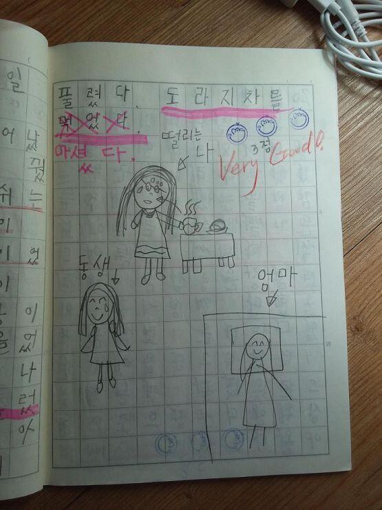 2011년 11월 10일 제목: 용꿈 내가 새벽에 일어났다.무서운 꿈를 꿨다. 불로 숨을 쉬는 어마어마한 용이 날 잡아먹는 꿈이었다. 자꾸만 눈