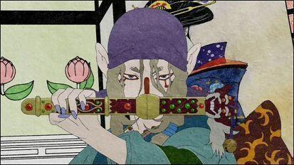에헴에헴 영업하러 왔소 이 멋진 약장수를 보고 가시오