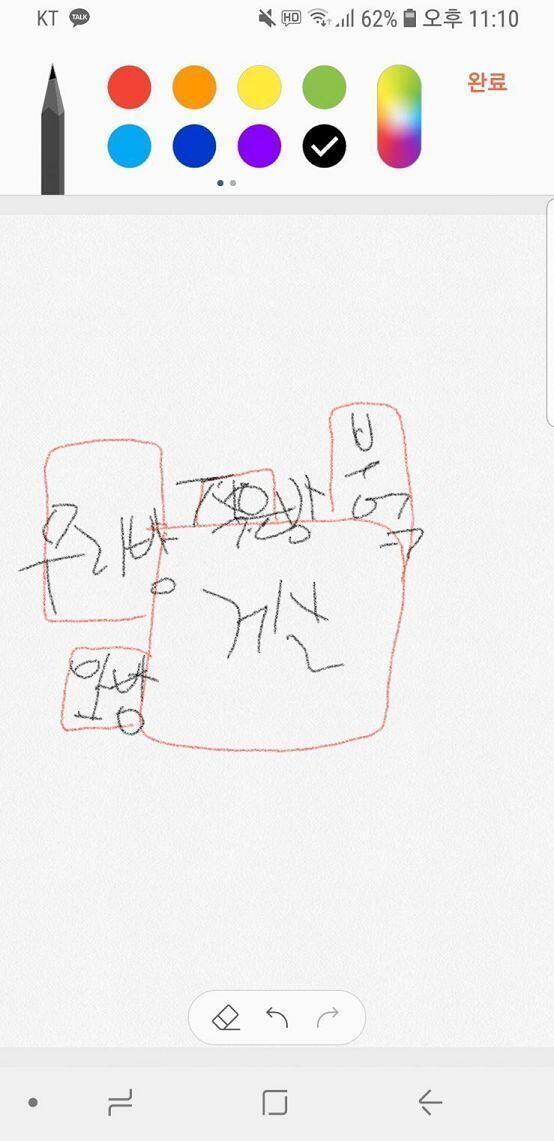 우리방 이라고 써져있는곳은 겨울되면 방안에서 입김이 날 정도로 추워서 문닫고 나머지방은 대충 있다가 잘때만 거실에서 다같이 잤었어