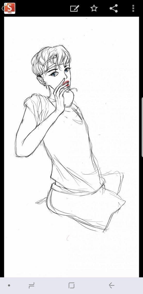 폰그림 리퀘☆ 저런 스타일 단색풍경으로 딱 한명 받을게