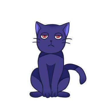 이름: 블루멜로 성별: 중성화한 수컷 성격: 게으르다 종족: 고양이 털색: 남색 눈색: 연분홍색 안렉산드로 뿡빵뿡빵 로이 킴캄스 24세와의 관계