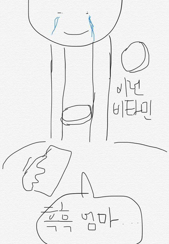 나는 초등학생때 일인데 친구랑나랑 단둘이 집에있었단말야(친구네집) 근데 문득 책상에있는 비타민이 눈에띄는거임ㅋㅋㅋ̆̎ 그래서 친구랑 같이 하나씩