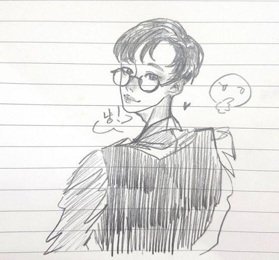 평소 이런거 그림!! :))