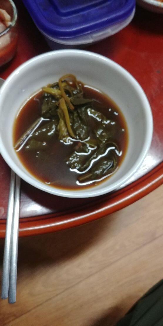 스레주다 오랜만 이네 !! 오늘은 시레기 국