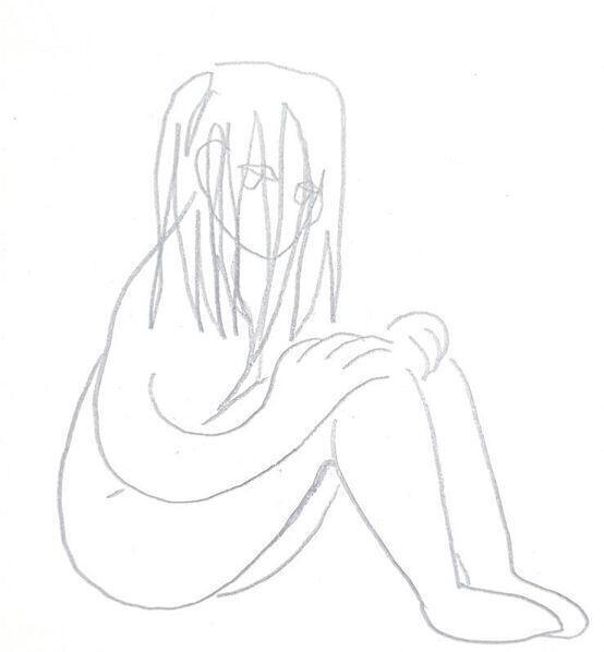오늘치 시험지 낙서. 시험 평균 개망했다