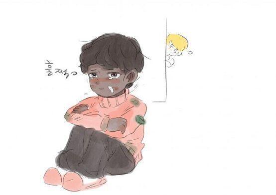 (홀수로 유치원을 가지 않았다.) 사교성을 기르지 못한 아이는 밖에 나갔다 오던 날이면 동네 어린 아이들에게 괴롭힘을 당한 듯 상태가 안 좋았다
