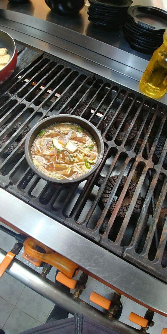 스레주인데 오늘은 된장찌개 끓였답니다 ㅇ-ㅇ