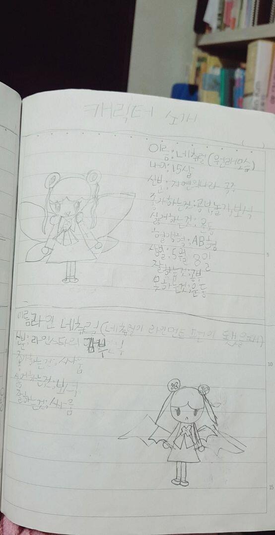 감부 아니야 간부야 멍청한 과거의 나!!! 뒤에 지워진 자국을 보면 멀쩡히 간부라 쓰여져 있는데, 아무래도 바보였나 보다. 그린의 언니 네츄럴은