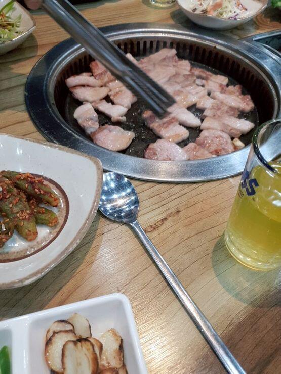 3겹살!