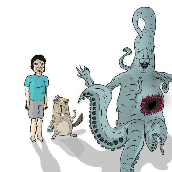 이상한 얼굴 비버! 이얼달무 >>16