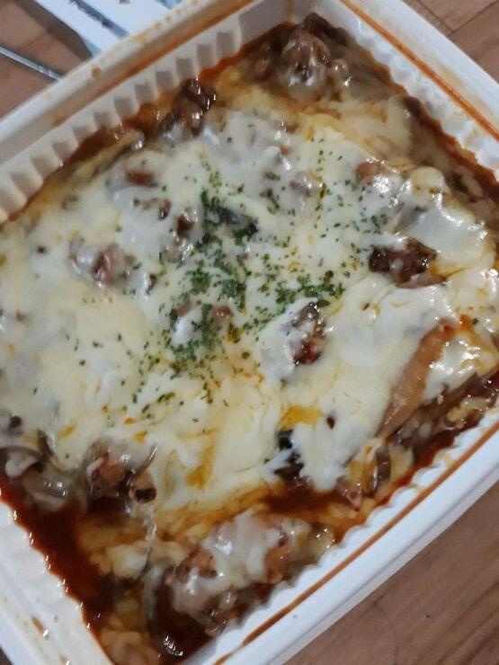 찜닭 당면추가했는데 이게 추가된건지 아닌지 모르겠다