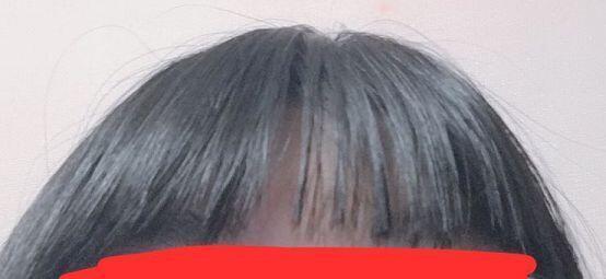 앞머리 사진