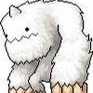 (순화된 예티의 모습) 13. 예티(Yeti) 히말라야 산맥에 사는 크립티드. 신비동물학에서도 빅풋과 함께 유명한 논란거리로 이름은 티베트어 '