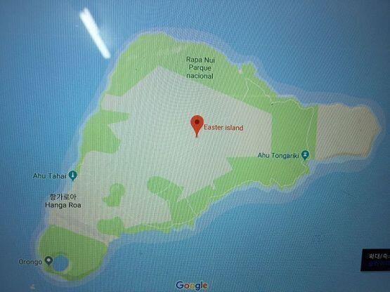 찾았다!!!! -27.112722, -109.349686 Easter island!