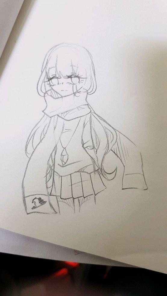 리퀘가 없으니 오늘 그린 그림을 올려둬야징(｡･ω･`｡)