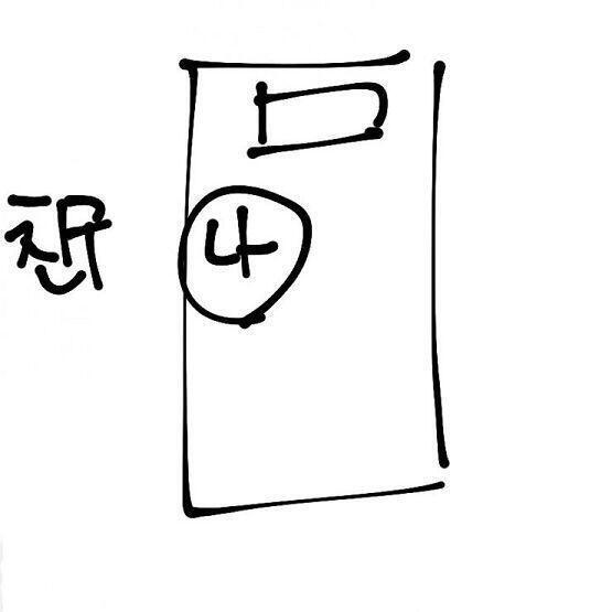 그림 잘 못그려도 이해해줘! )) 내가 이렇게 친구 쪽을 보고 자고 있었어