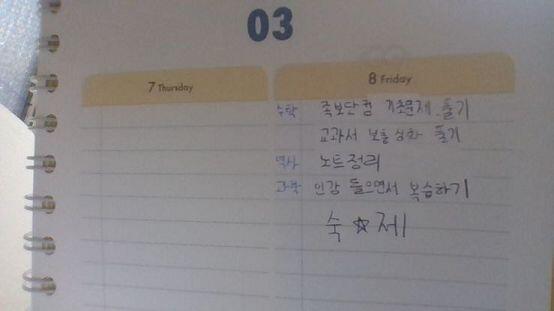 일단 생전 안써보던 스터디플래너도 써보고......