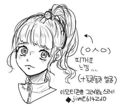 >>2 첫번째 그림 완성! 채색 못해서 넘 아쉽당 ㅜㅜㅜ