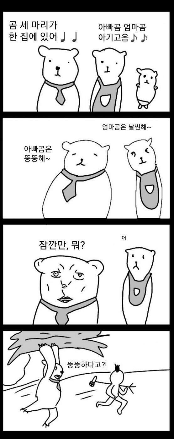 뚱뚱하잖아