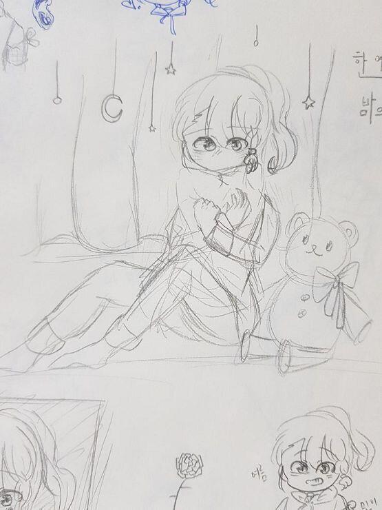 스레주 그림체 너무 이뻐!! 세상에 레스 내리다가 여기서 내 본진인 늑대게임을 볼줄은 몰랐어(...) 아무튼아무튼 나도 리퀘신청해도 될까!? 늑