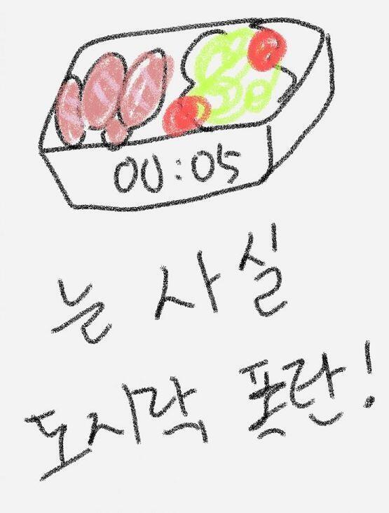 상상도 못한 도시락