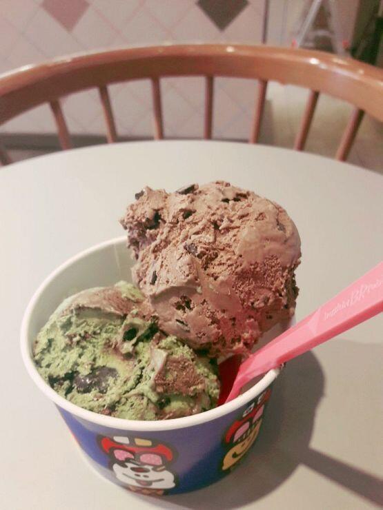 설빙 민초빙수랑 베라의 초코나무 숲과 초코무스