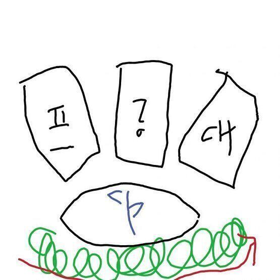이런느낌? 왼쪽부터 프랑스관 가운데는 모르는곳 오른쪽은 대리석 바닥이 있는곳 가운데가 광장 파란색이 표지판 초록색 풀숲이 있고 빨간색 동선대로