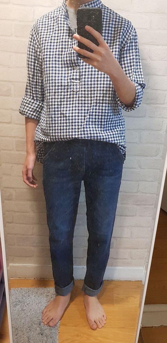 일단 이렇게 3개만 대충 입어봤는데... 난 뭐가 제일 나은지 모르겠다ㅠ 좀 도와줘 :)