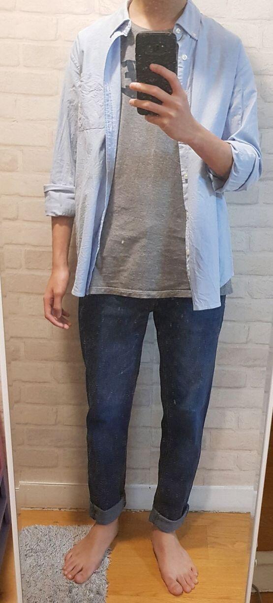 일단 이렇게 3개만 대충 입어봤는데... 난 뭐가 제일 나은지 모르겠다ㅠ 좀 도와줘 :)