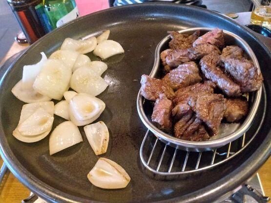 소고기 함바그 스테이크