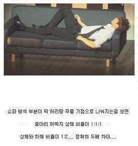 1) 주머니에 무의식적으로 손 넣고 걸을 때 2) 의자나 벽에 기대거나 소파, 침대 등의 가구에 누울때 3) 앞머리 뒤로 넘길 때 짤 세개 다