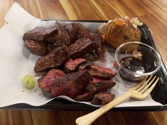 소고기 함바그 스테이크
