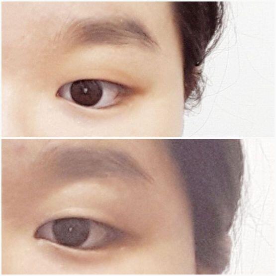 그냥 한거랑 안한거 사진 올릴게