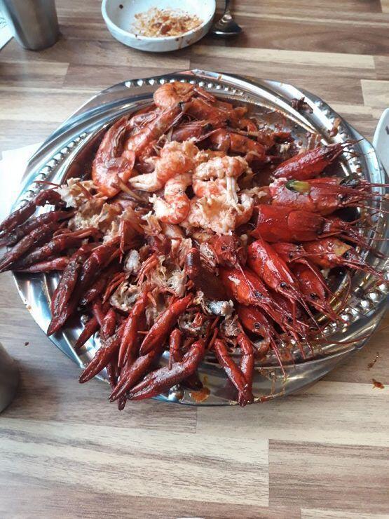 목살스테이크+샐러드 마라롱샤 수제버거 세트