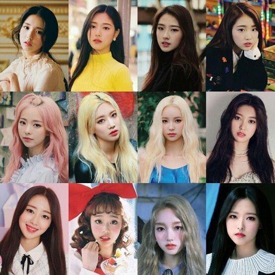 이달의 소녀 (LOONA) 데뷔일 2018년 8월 19일 소속사 블록베리 매달 한 달에 한 번 멤버를 공개하는 방식으로 열두 명이 개인 데뷔를