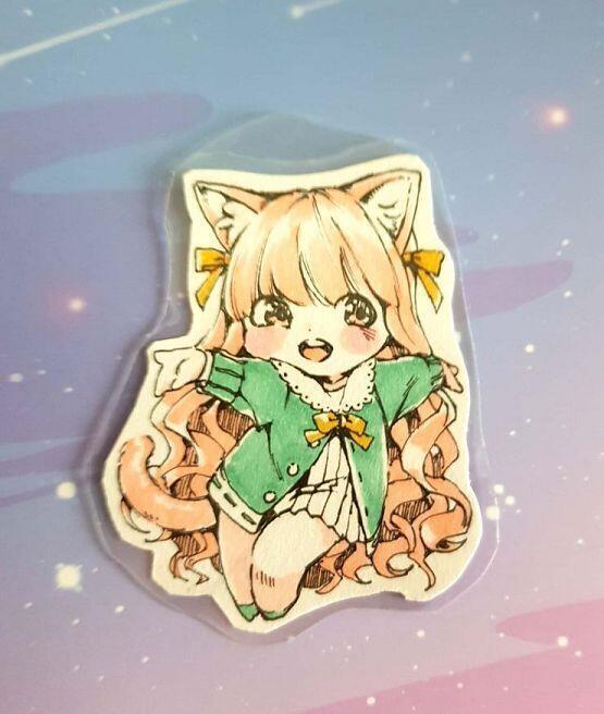 초딩 때 그림 그려서 코팅하는게 취미였는데 몇 년 지난 지금도 그러고있음ㅋㅋ