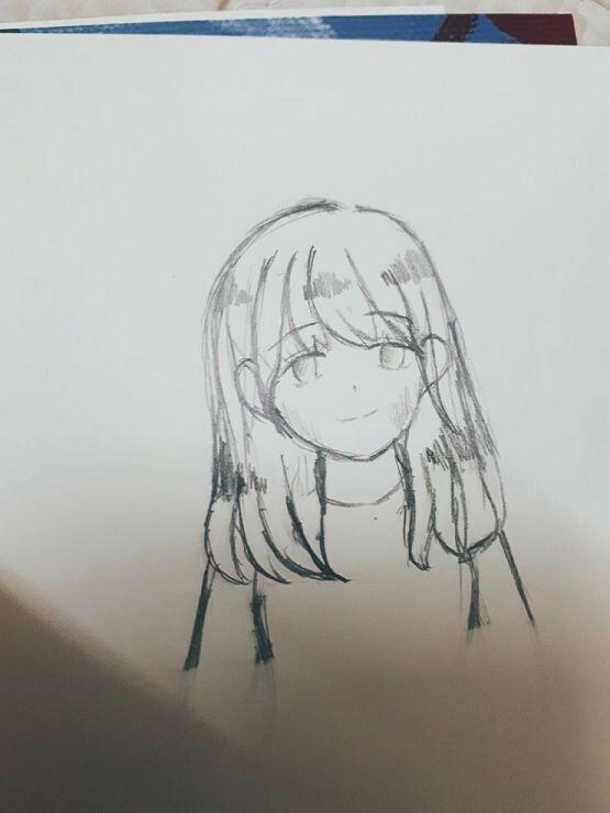 >>2 이런느낌(?)인가 머리 끝을 못 그려서 하핳..