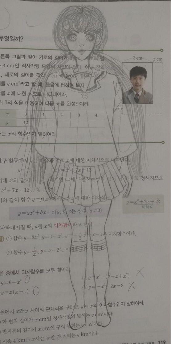 하나는 원래 그림체고 하나는 좀 바꿔보고 싶을 때 쓰는 그림체야!