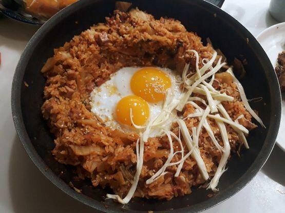 김치볶음밥!