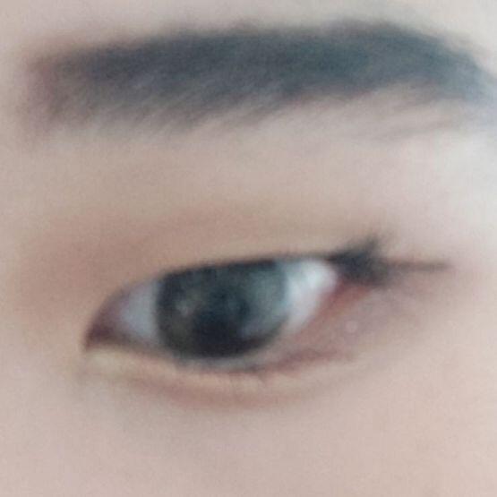 이게 눈화장 다 한거!
