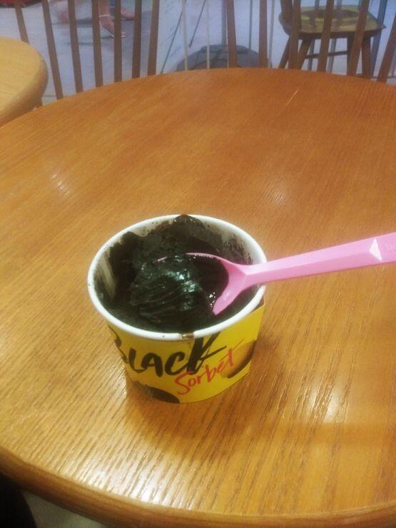블랙소르베 치킨