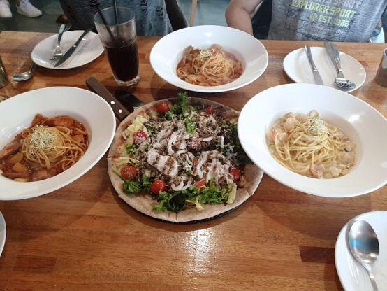 파스타랑 피자랑 설빙~
