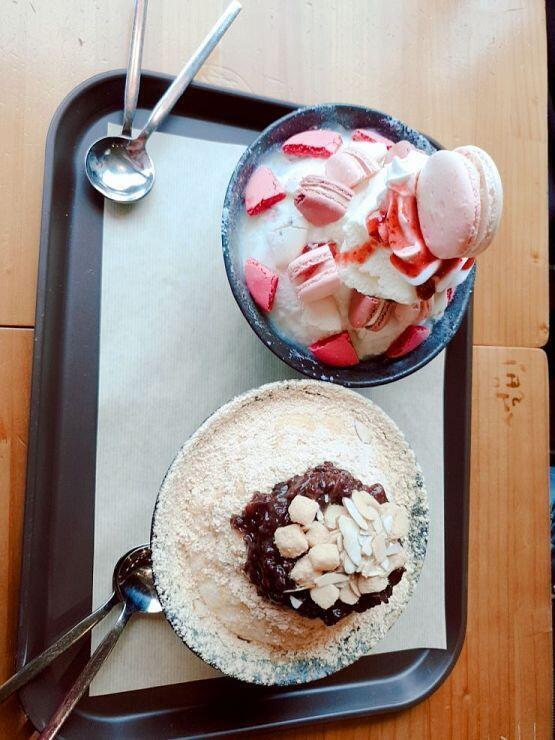 파스타랑 피자랑 설빙~