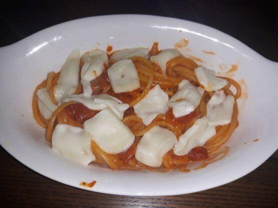 둘다 토마토치즈스파게티!!!